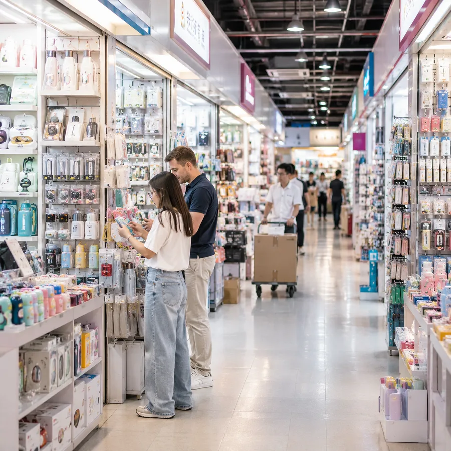 Yiwu Market sourcing example